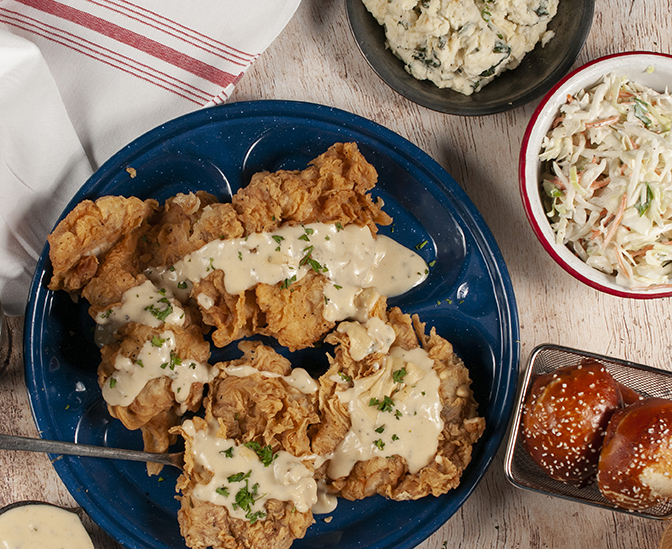 picture of chicken fried chicken family pack