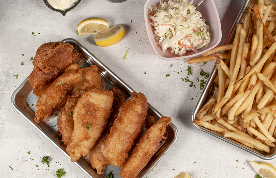 picture of fish and chips family pack