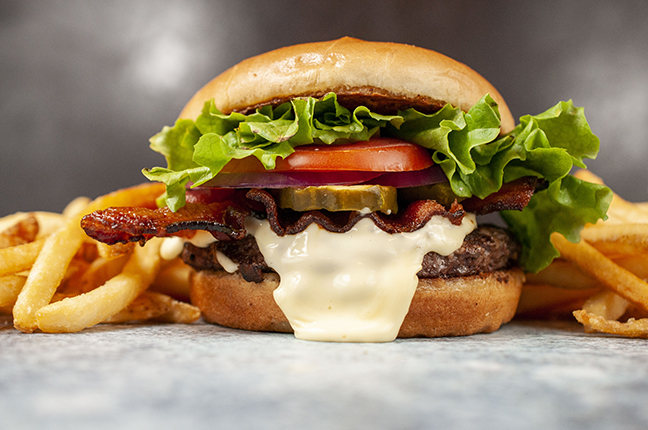 Bacon Brie Burger